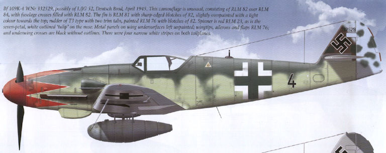 Messerschmitt Bf.109 K-4 (4 noir - WkNr 332529 - Stab.JG52).jpg