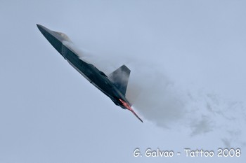 F-22 Raptor au Tattoo 2008