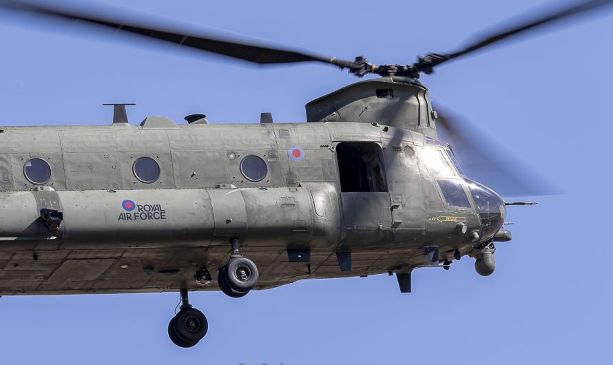 Chinook HC6A au RIAT 2022
