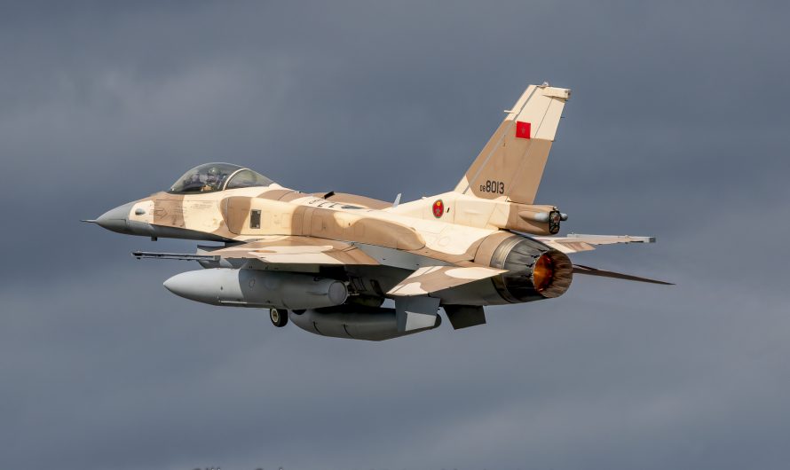 F-16 Fighting Falcon de la Force Royale Air marocaine