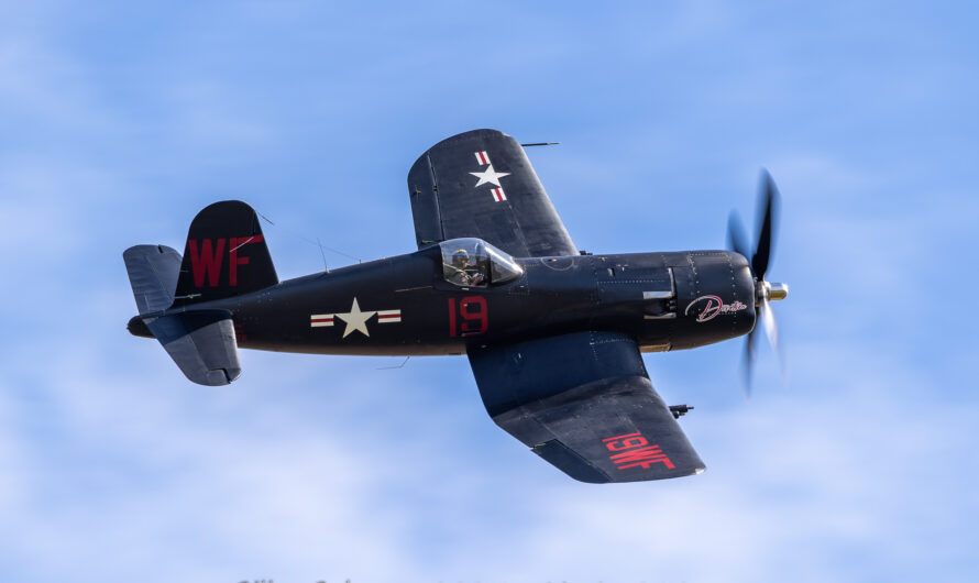 Le F4U Corsair ‘Devotion’ des Flying Legends au Air Legend 2025